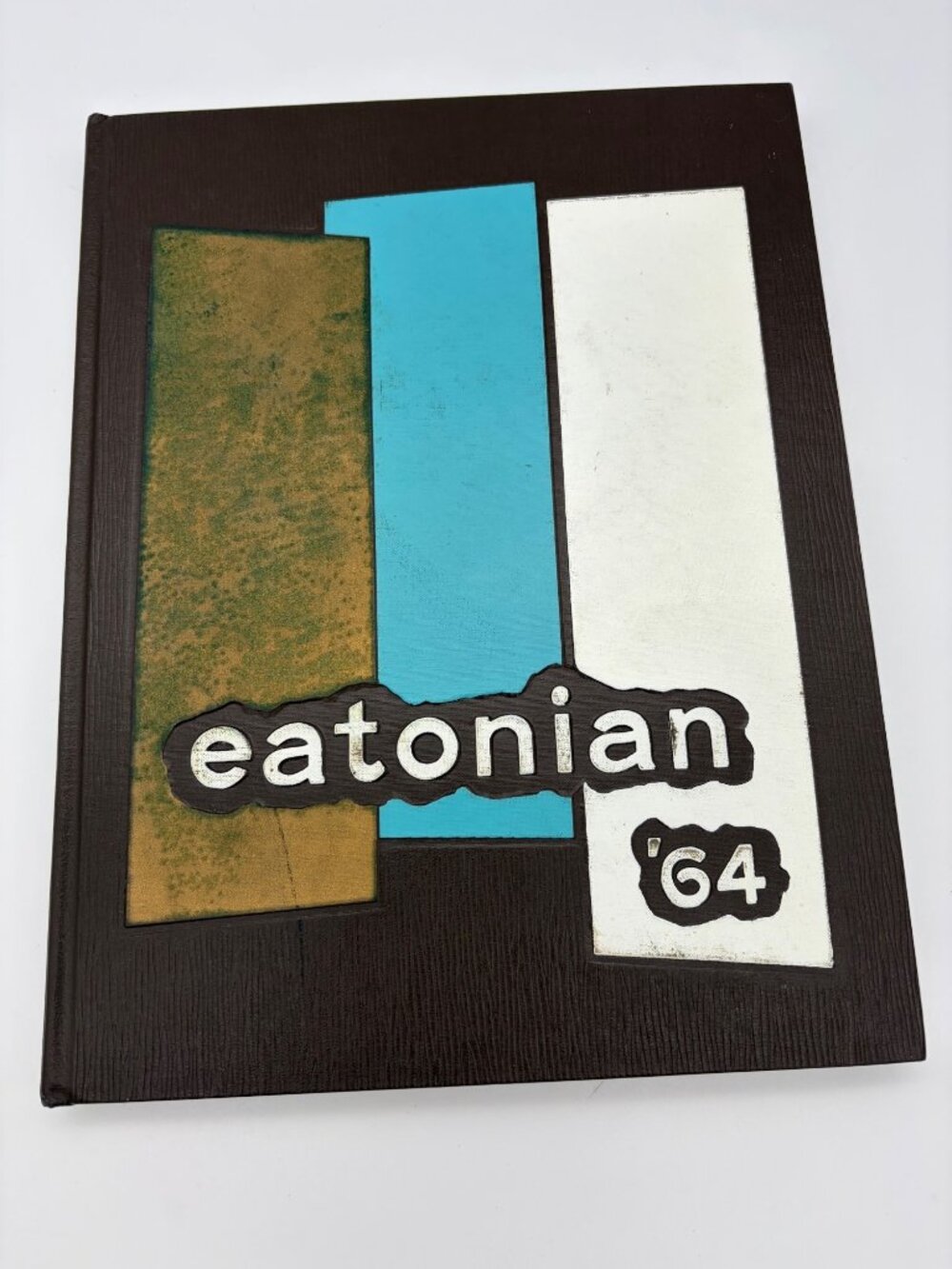 1964 Eaton Rapids High School Eatonian Yearbook Michigan Signed Hardcover Annual